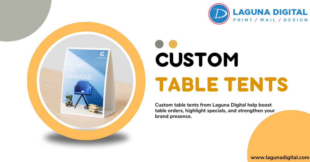 Custom Table Tents