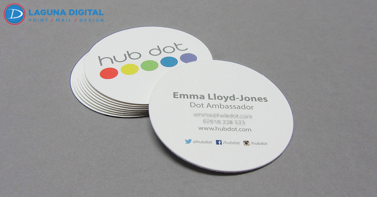 Round Business Cards