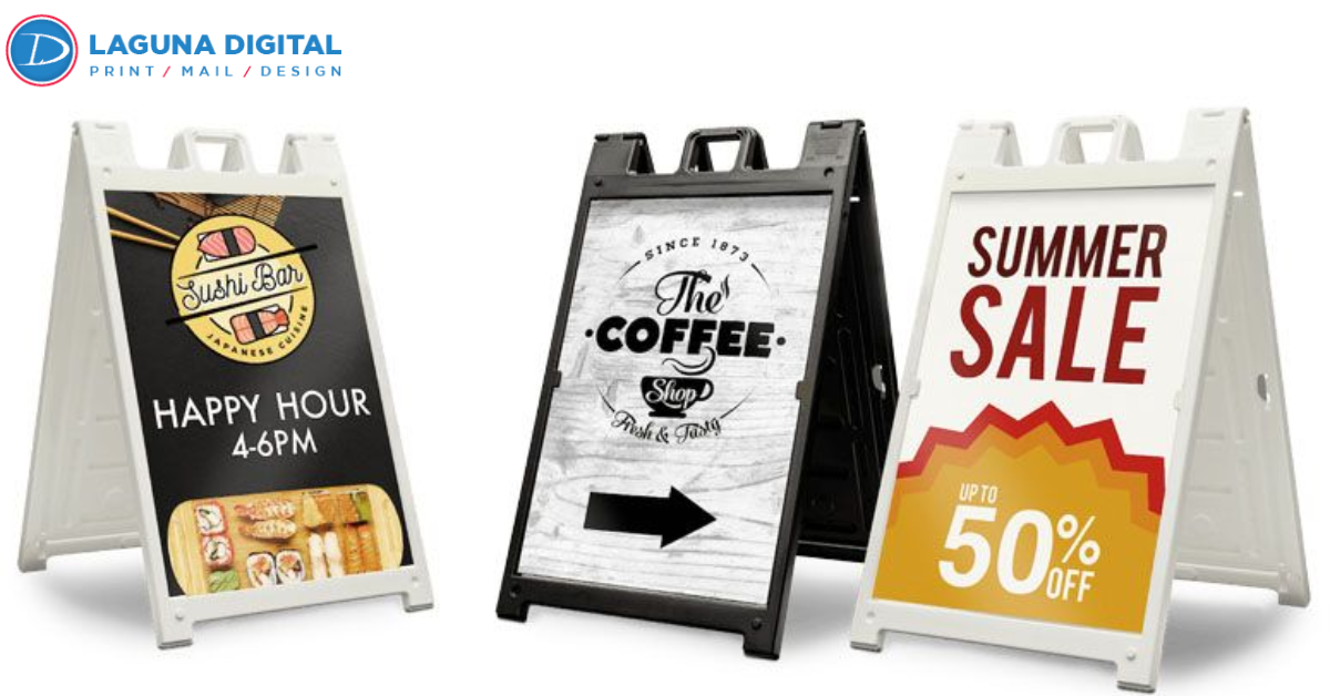 Affordable A-Frame Signs: High Impact Marketing on a Small Budget
