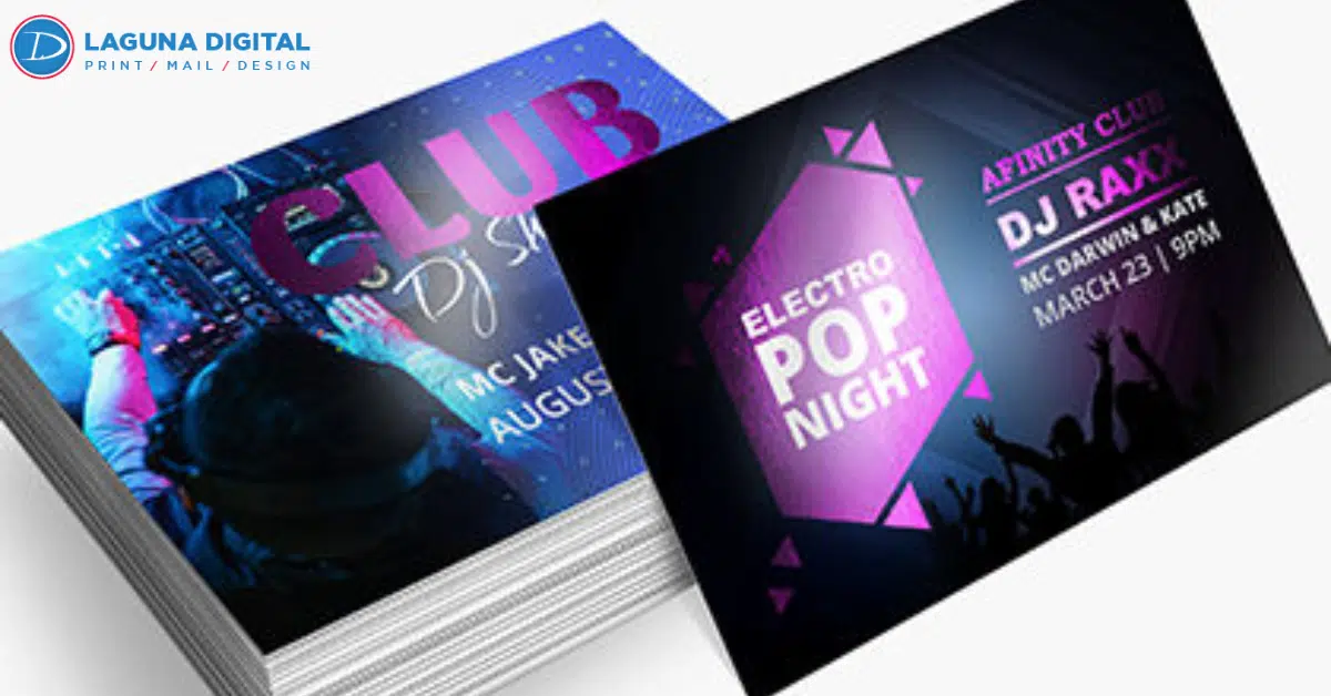 Custom Club Flyer Printing Services for Events