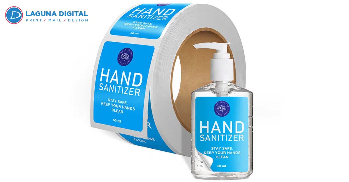 How Hand Sanitizer Stickers Help in Consumer Awareness