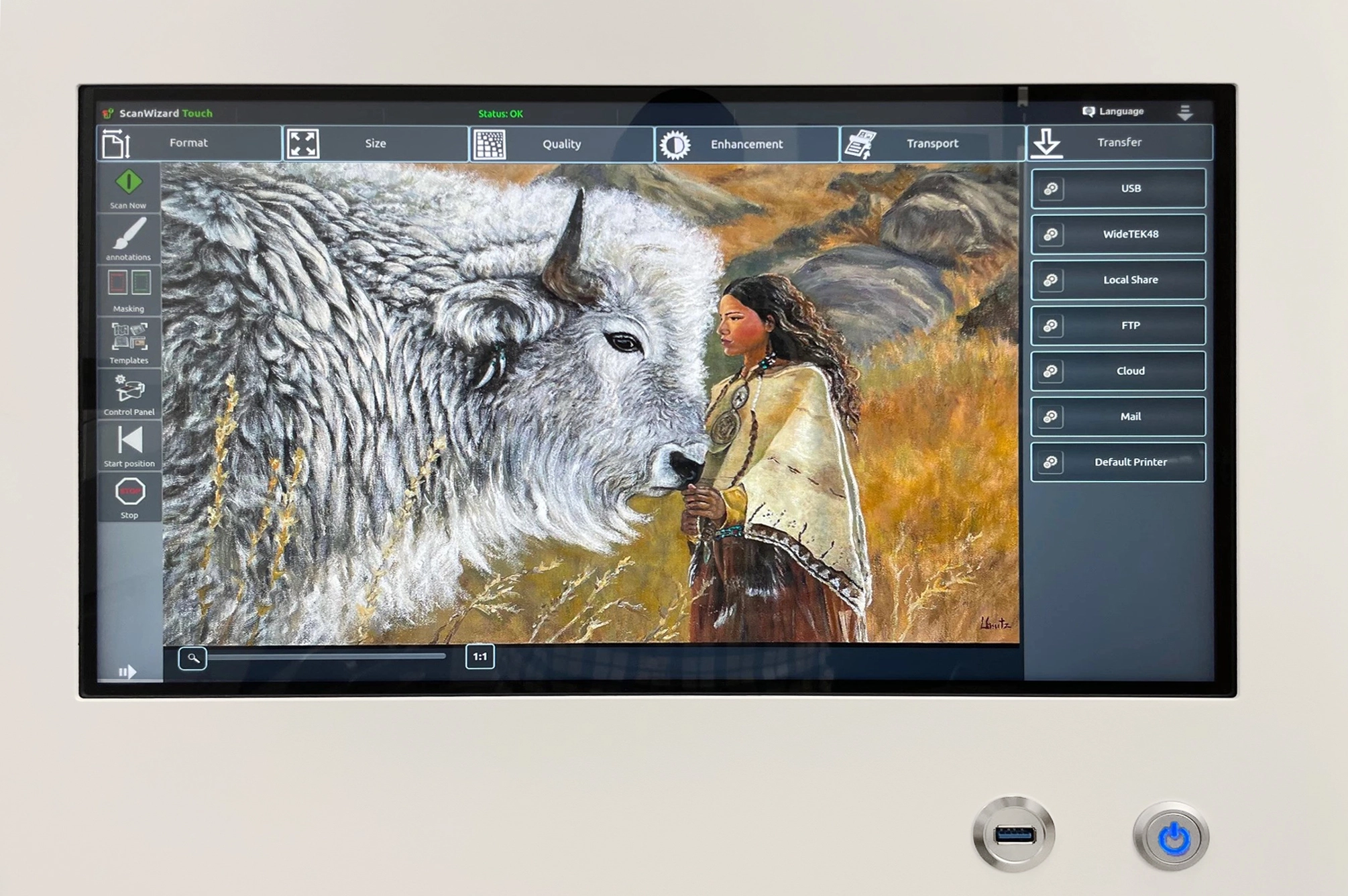 WideTEK 60ART Scanner