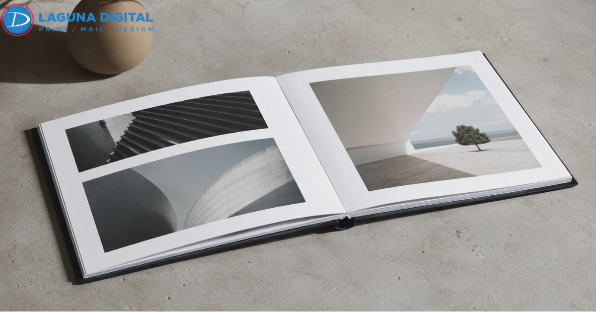 Modern Portfolio Appeal With Lay Flat Binding Technique