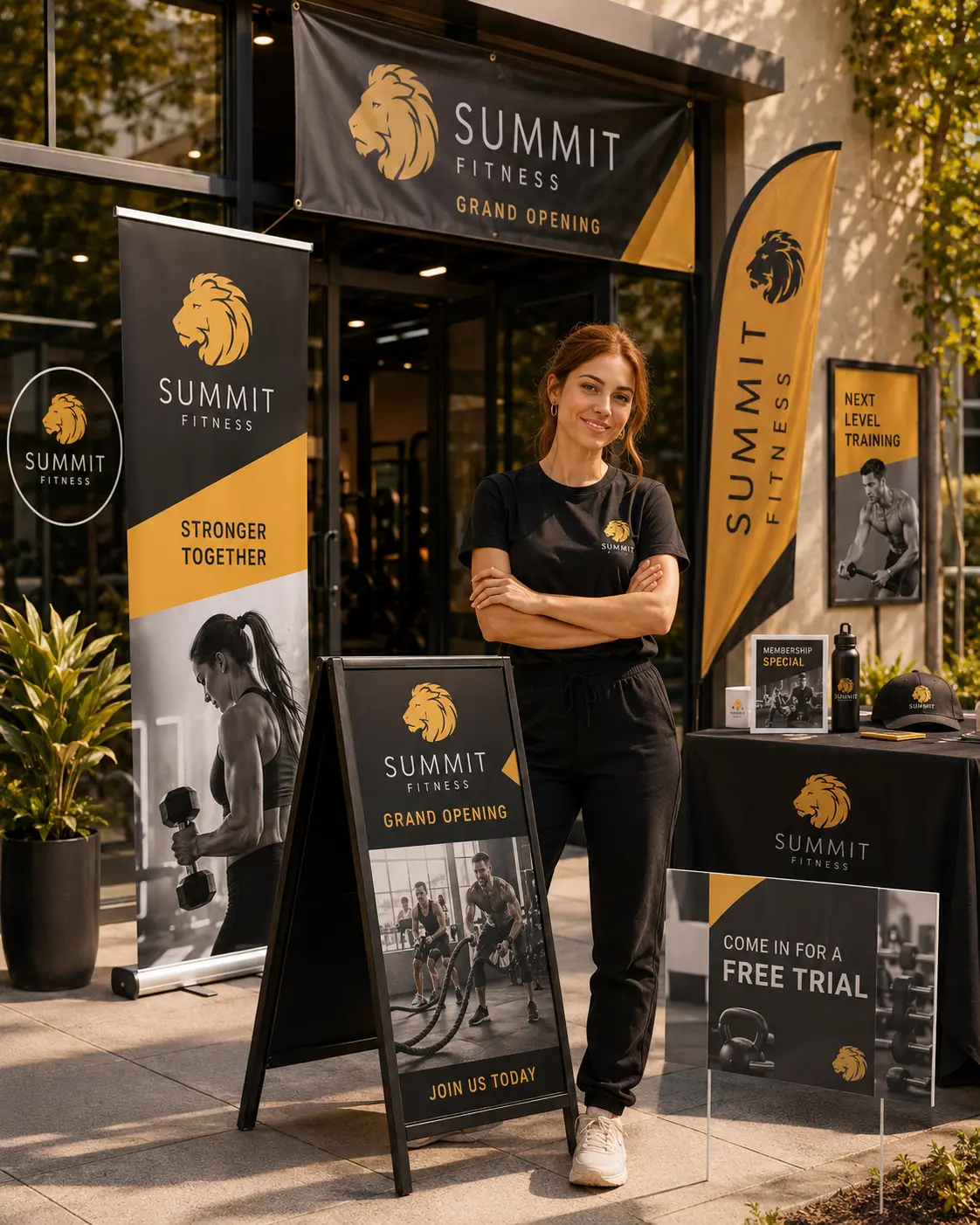 Custom banners, posters and signs