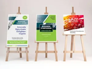 Mounted Signs Give Businesses Flexible Promotion Options