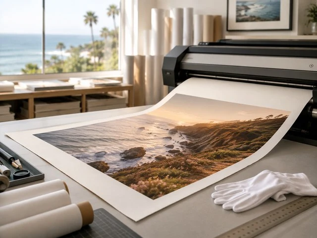 Large format art printing
