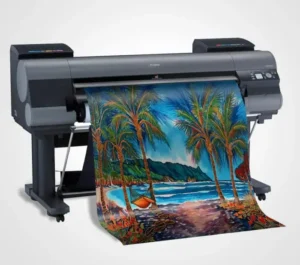 Giclée printer producing archival fine art prints