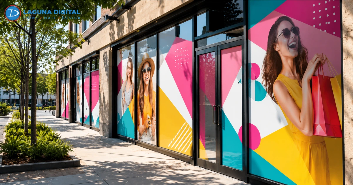 Custom window clings