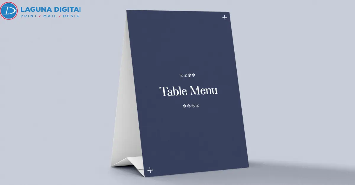 table tent