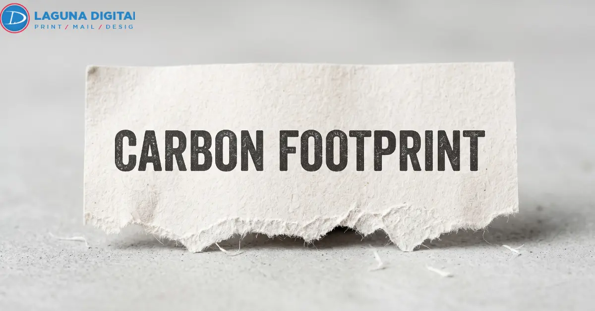 Tracking the Carbon Footprint of Customer Mail Pieces