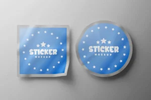 clear stickers printing