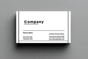 custom header card printing
